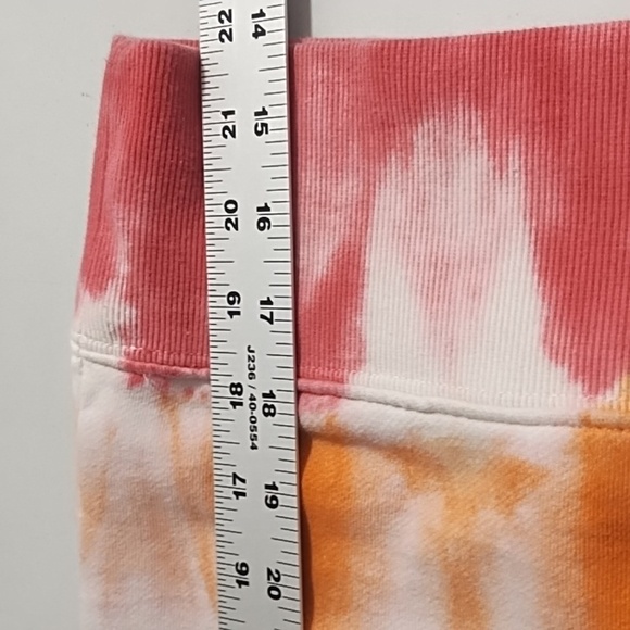 Colorful Tie-Dye Boxy Soft Sweatshirt Boatneck Large - Picture 4 of 10